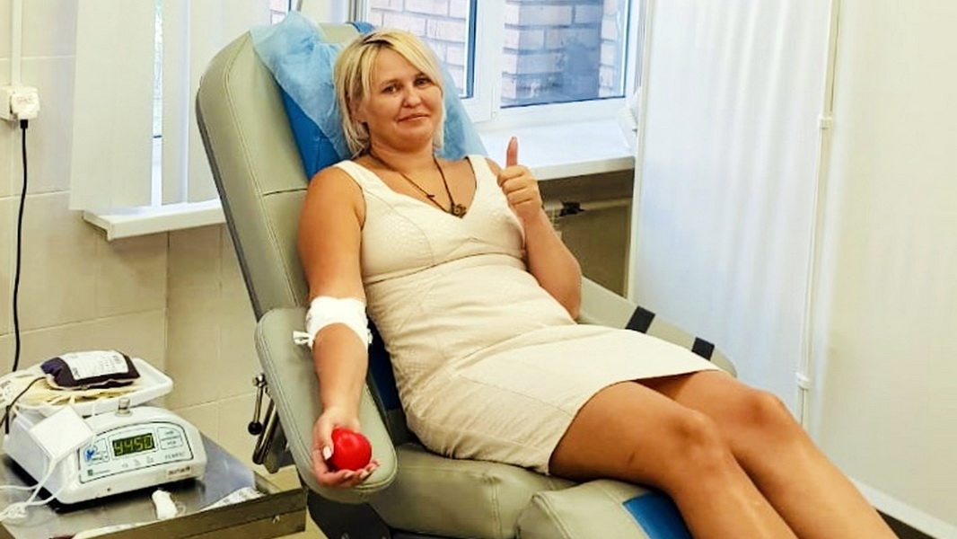 Жительница Домодедова существенно пополнила банк донорской крови
