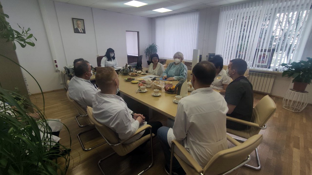 Кардиологическую службу Ступинской ОКБ посетила главный внештатный кардиолог Московской области Мария Глезер